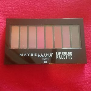 Maybelline Lip Color Palette